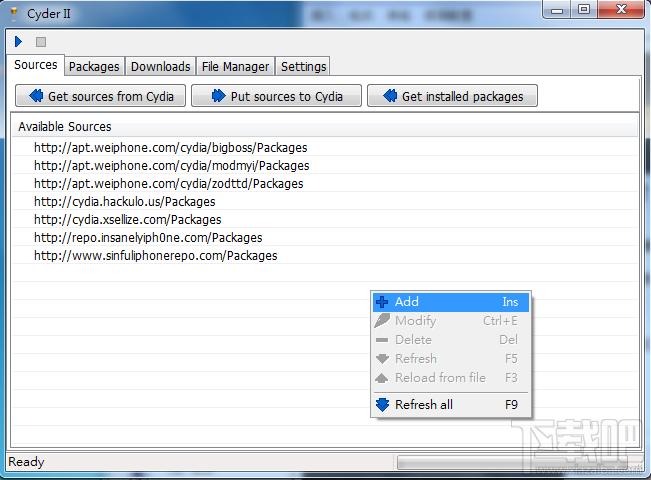 Cydia,Cyder,Cyder2,Cyder II